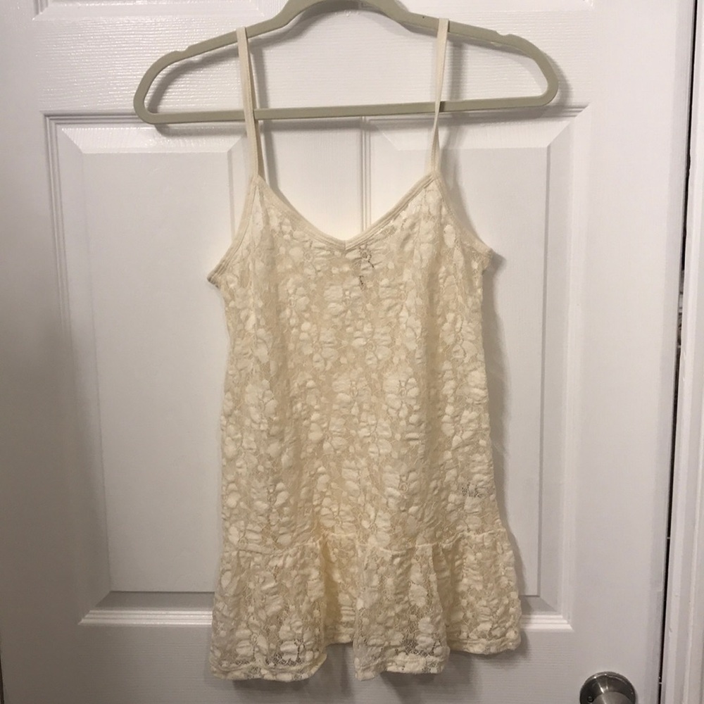 Lace tank